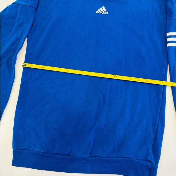 Adidas Royal Blue Crewneck with White Accents Extra Small Mint condition - Picture 4 of 7